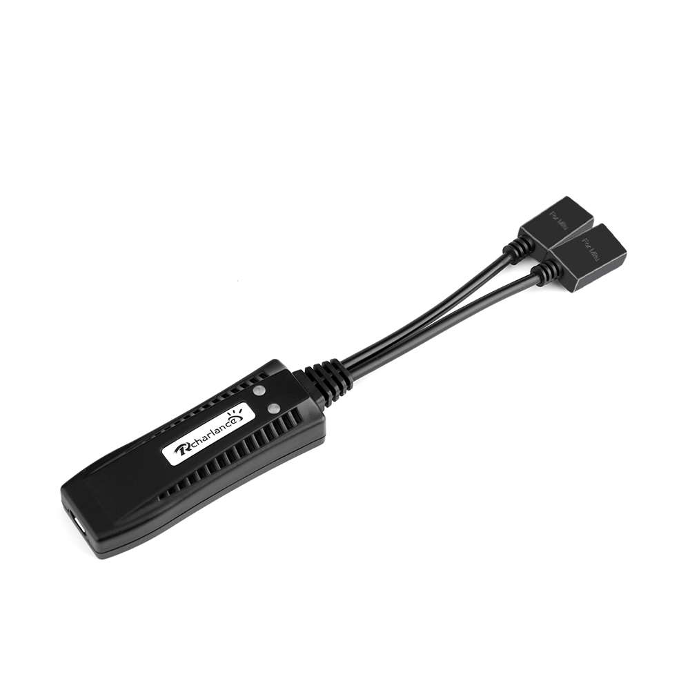 Rcharlance Accessory Set 2PCS Battery + Charger for Xiaomi MITU Drone RC Quadcopter