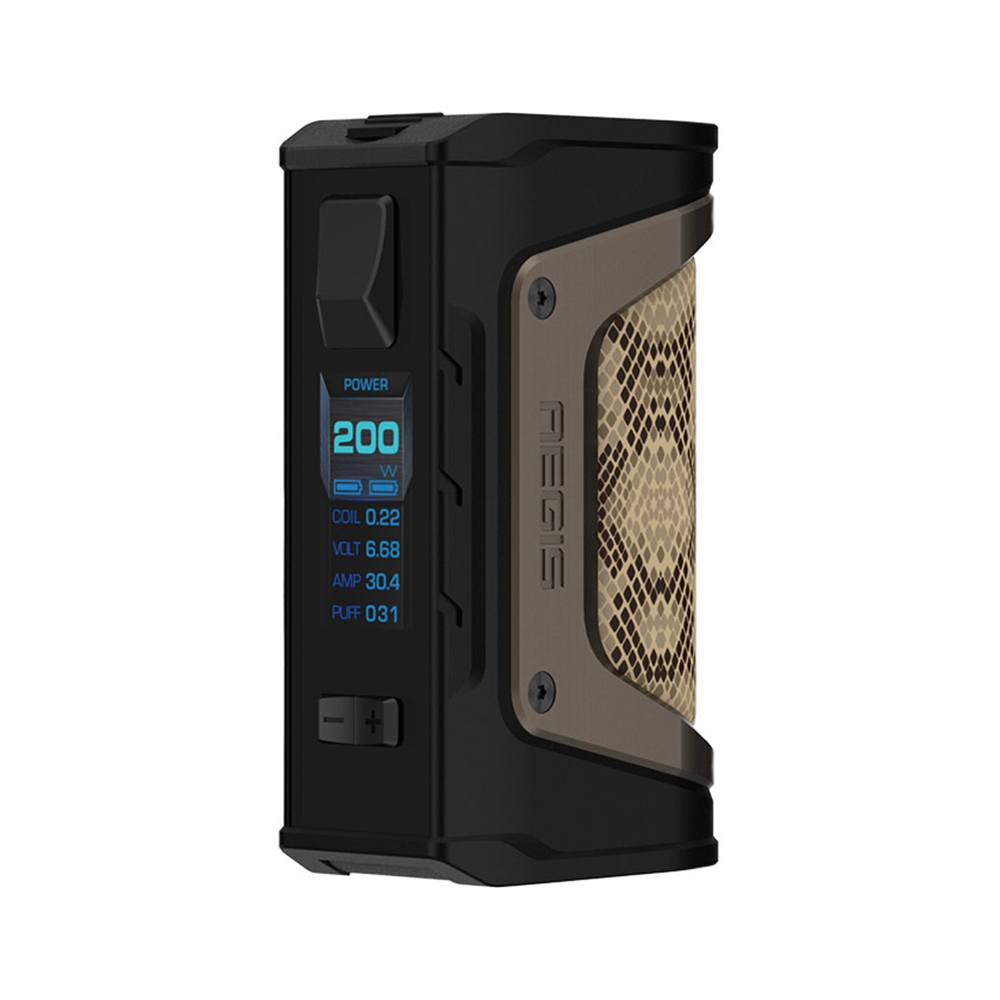 Electronic Cigarette Geekvape Aegis Legend 200W Mod Kit with Aero Mesh Version Tank 5ml -Black