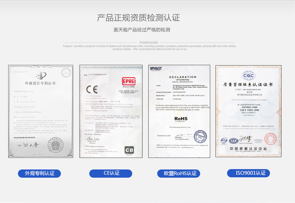 DLP-100WM Handheld Micro Projector Android 4.4 8G 2000mAH 3D DLP Technology - Black