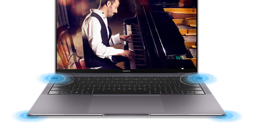 Huawei MateBook X Pro Laptop Intel Core i5-8250U Dual Core 13.9" 100% NTSC LTPS Screen 3000*2000 NVIDIA Geforce MX150 2GB DDR5 8GB DDR3 256GB SSD - Gray