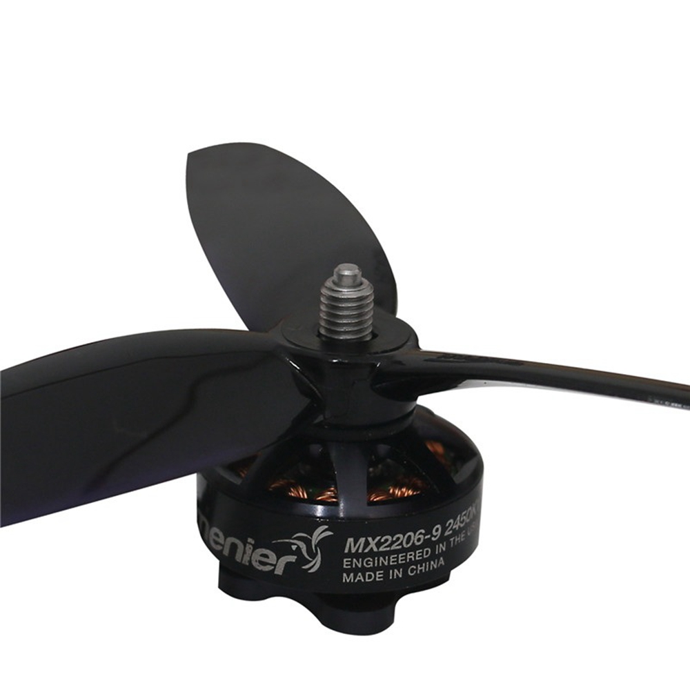 Gemfan Flash 6042 6 X 4.2 3-Blade 5mm Mounting Hole CW CCW Propeller 4PCS - Black