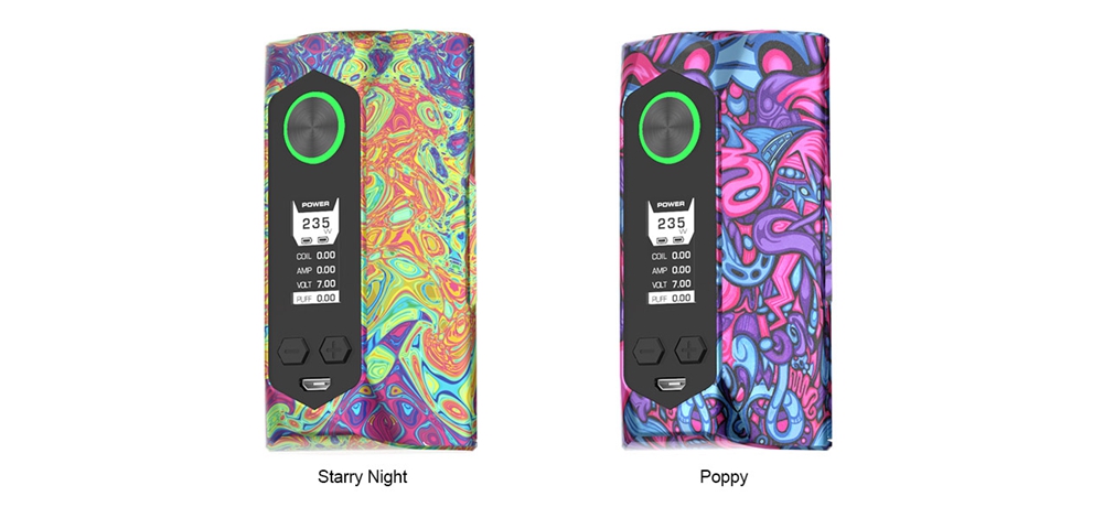 Electronic Cigarette Geekvape Blade 235W Box Mod - Poppy