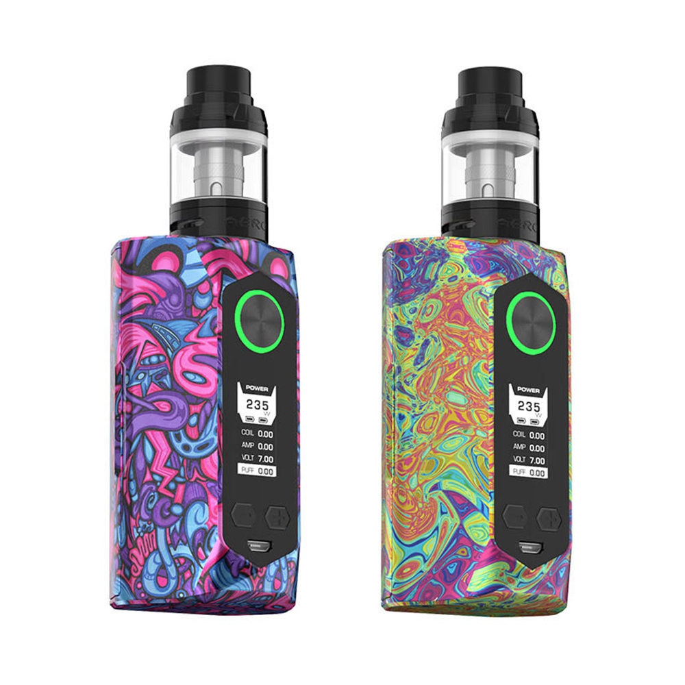 Electronic Cigarette Geekvape Blade 235W Mod Kit with Aero Tank Atomizer - Matte Black