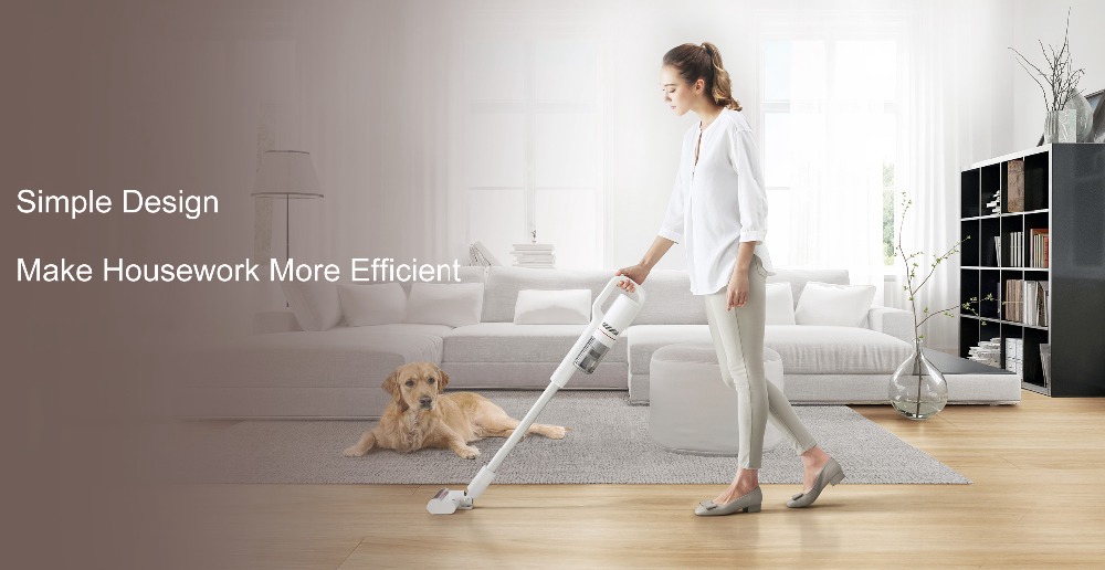 Xiaomi Roidmi F8 Smart Vacuum Cleaner App Remote Control 2500mAH Lithium-ion Battery with LED Night Light for Home Car -