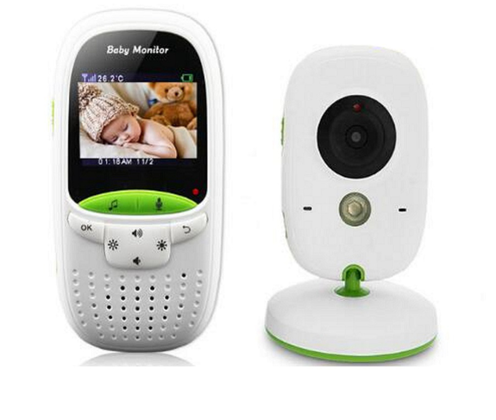 VB602 2.0 Inch Wireless Baby Monitor IR Night Vision Temperature Monitor Lullabies Intercom VOX Mode Security Camera