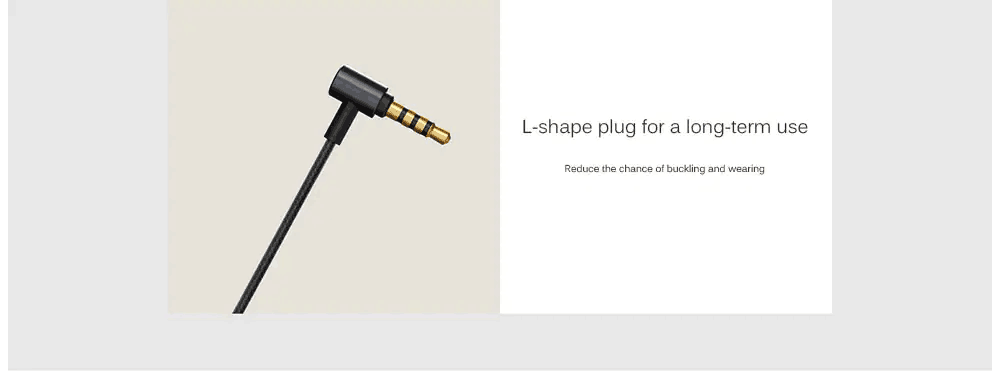 Xiaomi QTEJ03JY Ring Iron Earphone 2 Graphene Diaphragm Dynamic coil + Moving Iron Double Sound Unit - Black