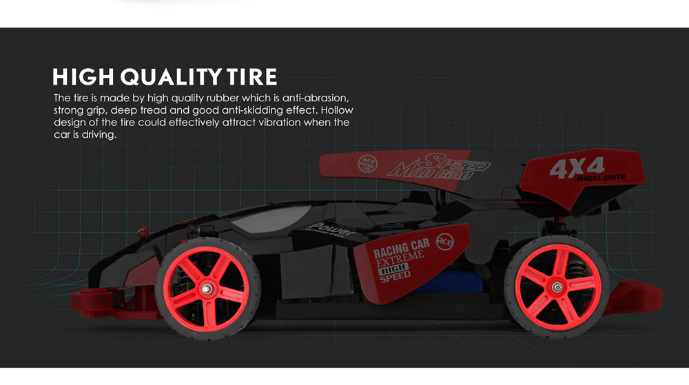 WLtoys 184012 1:18 2.4G 4WD Brushed High Speed Racing RC Car RTR