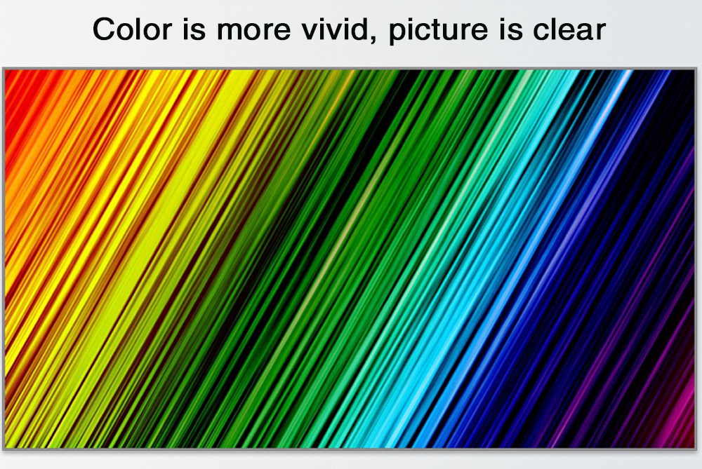 5.8-inch Screen Projector M5 LCD Screen + LED light - Black