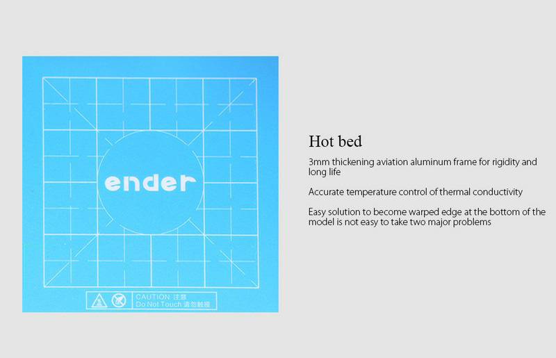 [HK Stock] CREALITY Ender-2 DIY 3D Printer Kit 1.75mm / 0.4mm Nozzle 150*150*200mm Printing Size