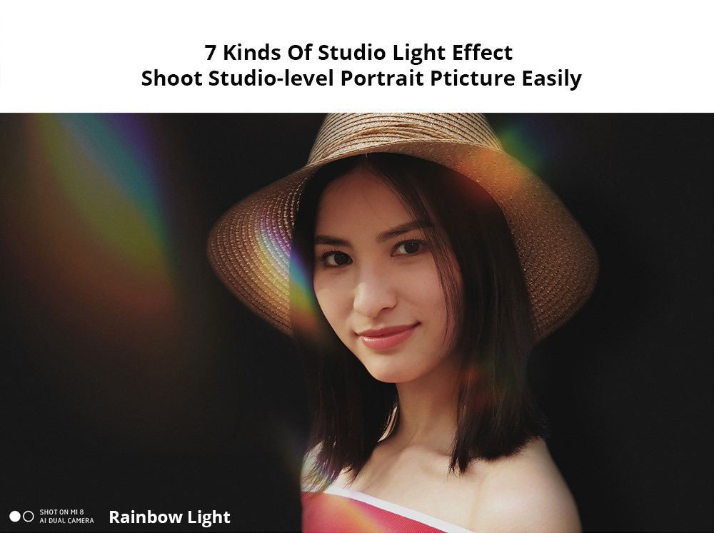 Xiaomi Mi8 6.21 Inch 4G LTE Smartphone Snapdragon 845 6GB 64GB Dual 12MP Rear Cameras MIUI 9 AMOLED Screen NFC Face ID Type-C Fast Charge - Black