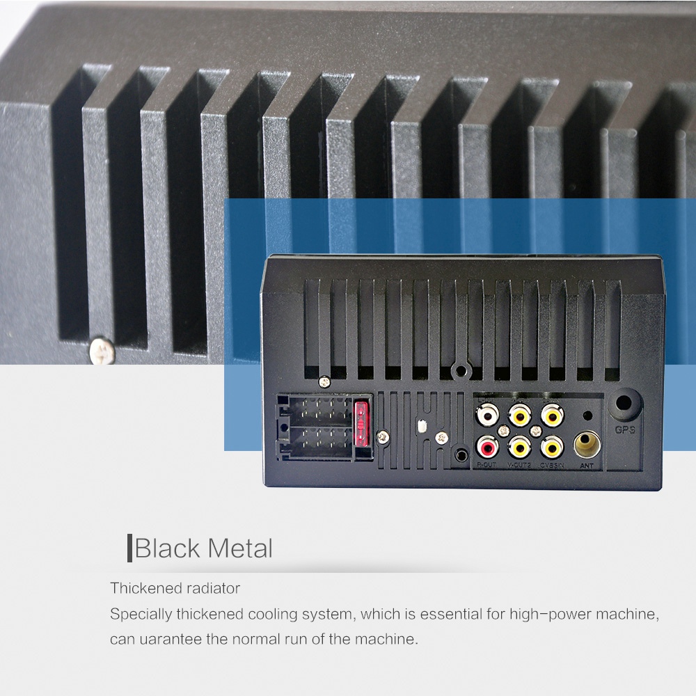 7080B 7 Inch Digital TFT Touch Screen Car Multimedia Player