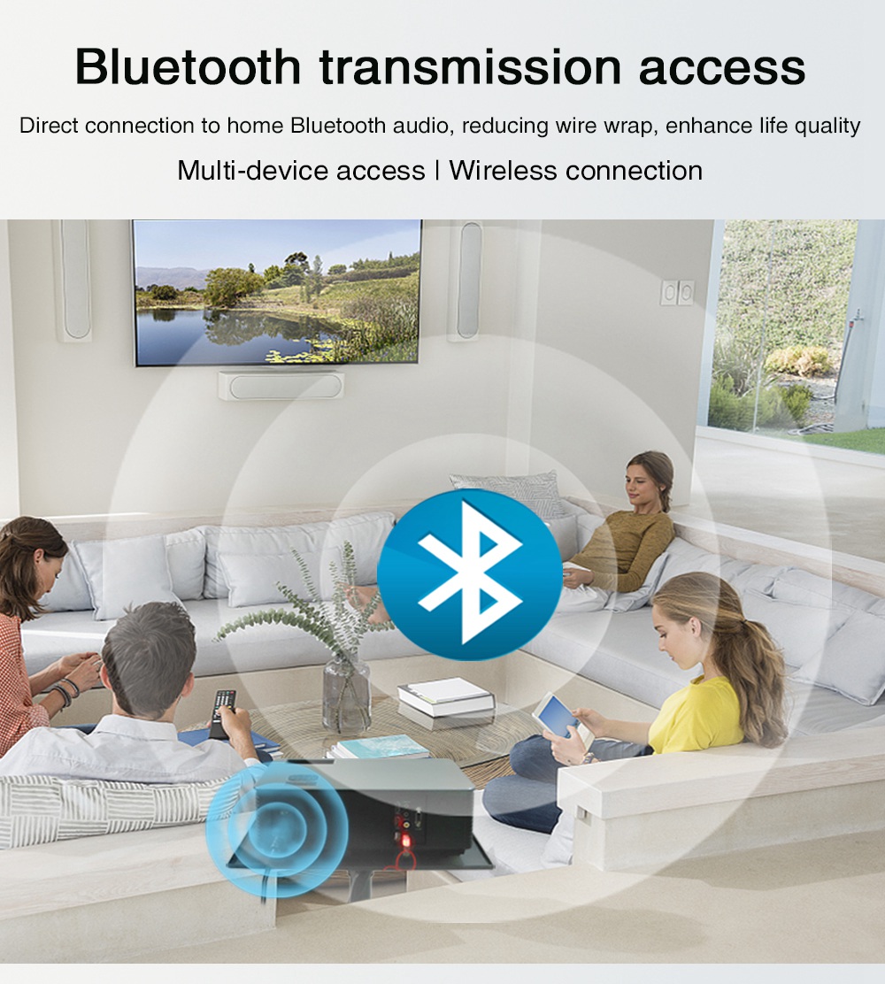 5.8-inch Screen Projector M5 LCD Screen + LED light - Black