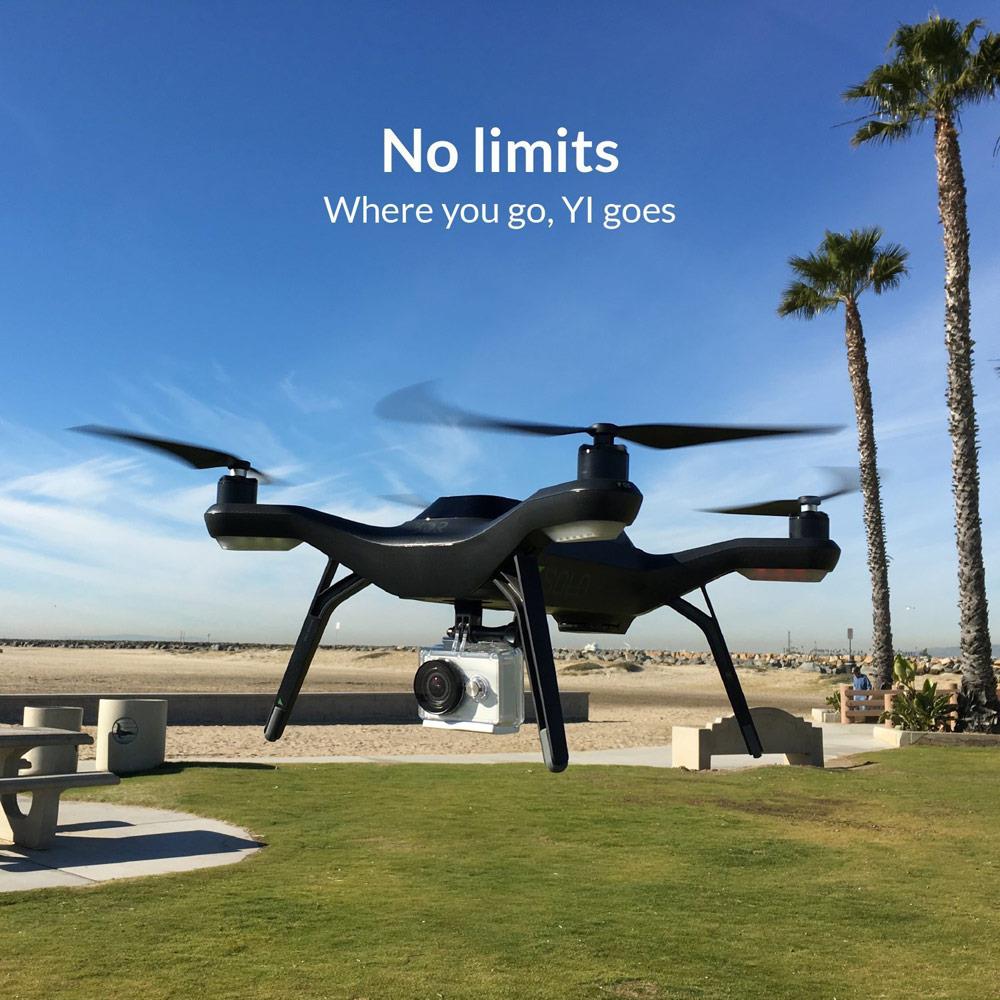 [HK Stock][Official EU Edition] Xiaomi XiaoYi Yi Action Camera With Waterproof Case Set Sports Camera WiFi BT4.0 16MP Sony Sensor Ambarella A7LS 1080P HD Video Recording - White