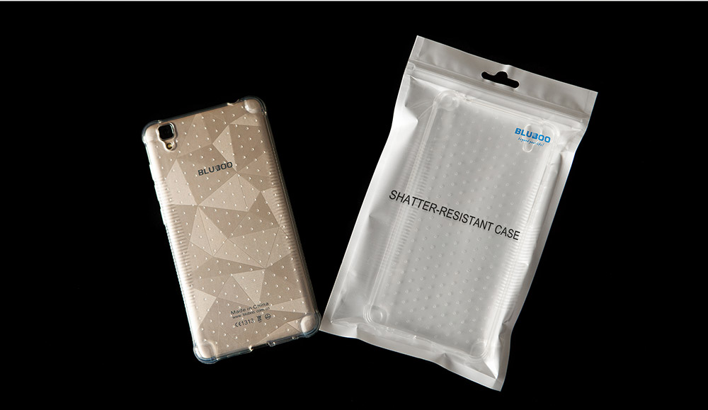 [HK Stock]Original Soft Case Silicone Protective Back Cover Phone Shell For BLUBOO Maya Smartphone - Transparent