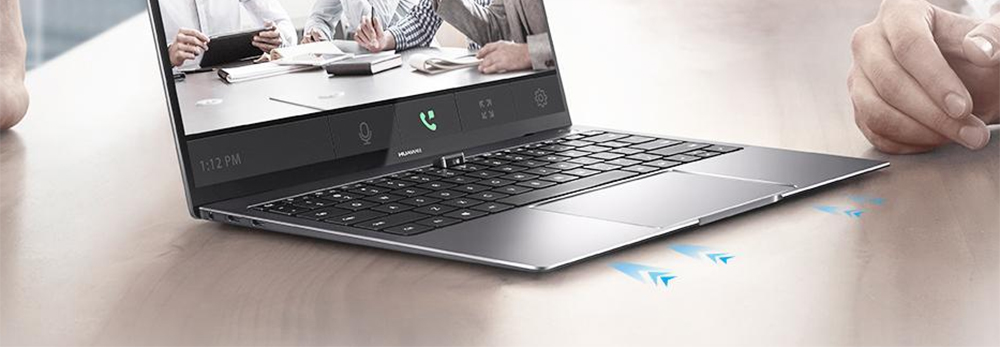 Huawei MateBook X Pro Laptop Intel Core i5-8250U Dual Core 13.9" 100% NTSC LTPS Screen 3000*2000 NVIDIA Geforce MX150 2GB DDR5 8GB DDR3 256GB SSD - Gray