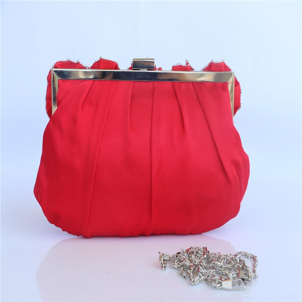 Ladies Evening Bag Silver