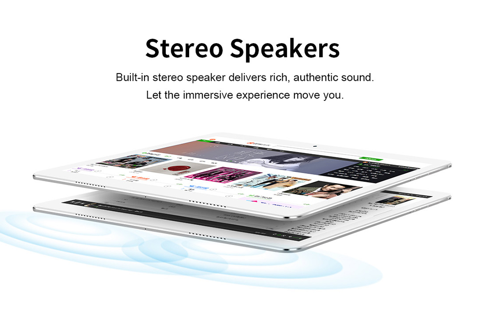 Teclast A10H Tablet PC MT8163 Quad Core 10.1" IPS 1280*800 2GB RAM 16GB ROM Built-in GPS Android 7.0 - White+Silver