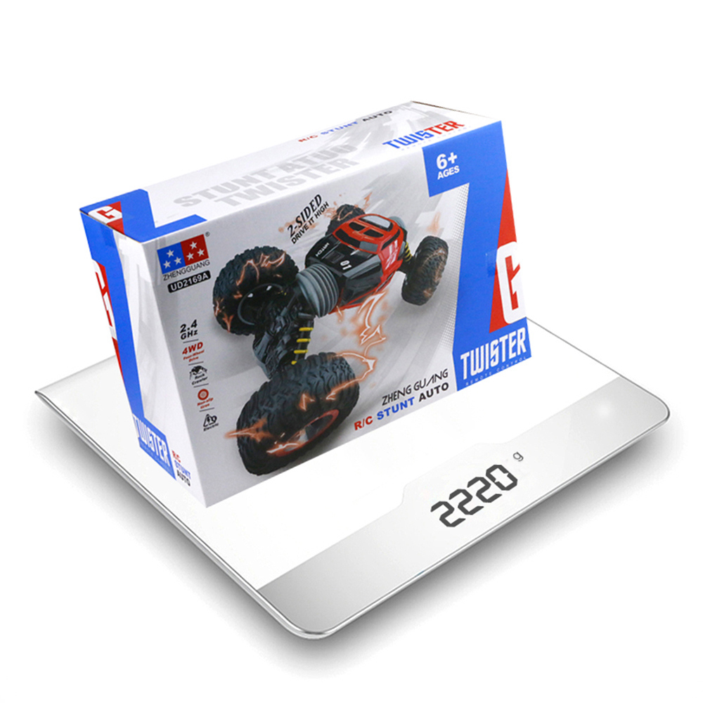 UD2169A 2.4GHz 1:8 4WD Brushed Double-sided Stunt Off-road RC Car RTR - Red