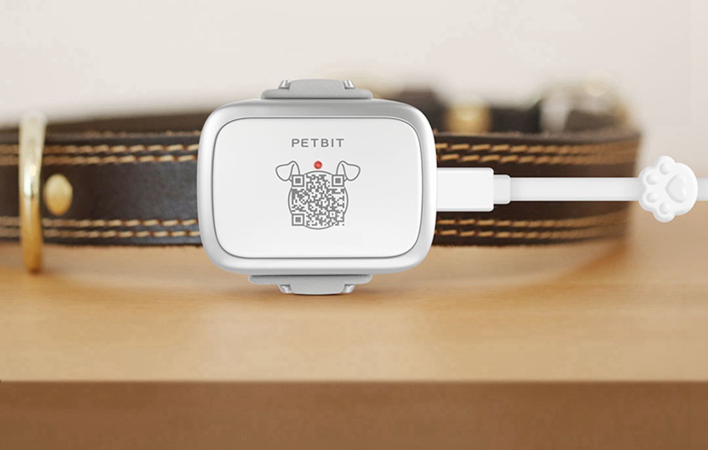 Xiaomi PETBIT Dog Tracker Anti-lost Security Device 30 Days Battery Life Waterproof - White