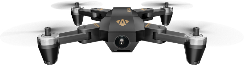 VISUO XS809 Mini WIFI FPV RC Quadcopter Foldable with Flight Time 12mins Altitude Hold RTF - Standard Version