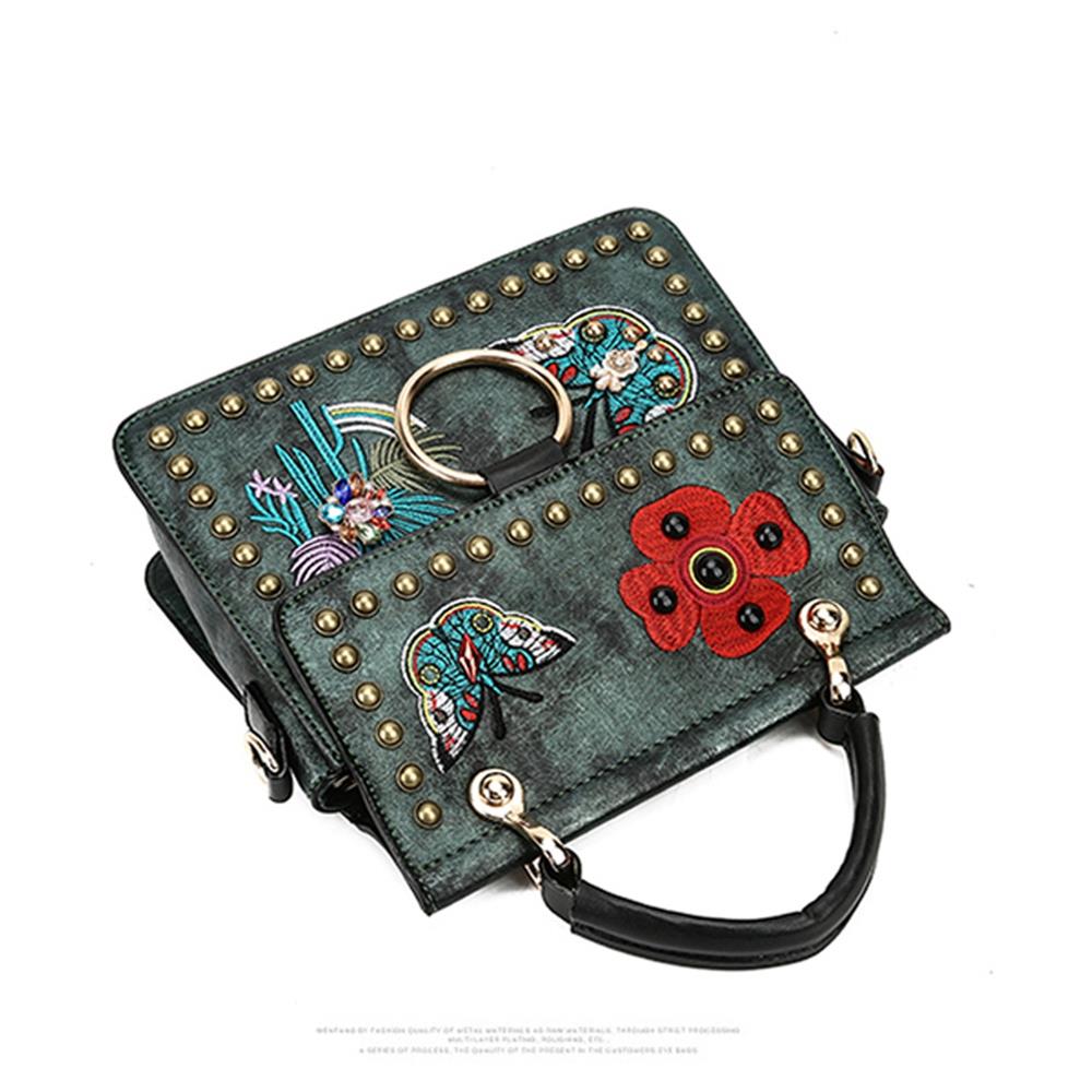 Women's Messenger Bag Handbag Crossbody BagGreen