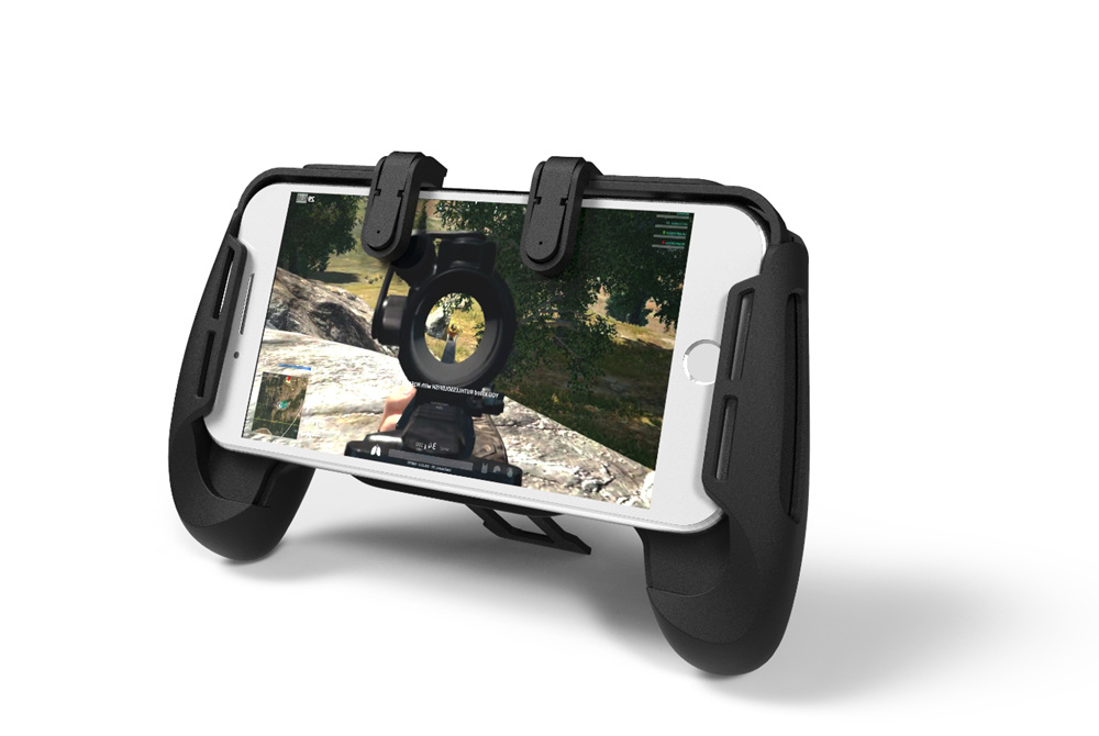 Ipega PG-9101 FPS Mobile Games Aided Grip Extendable Game Grip Support Android/iOS - Black