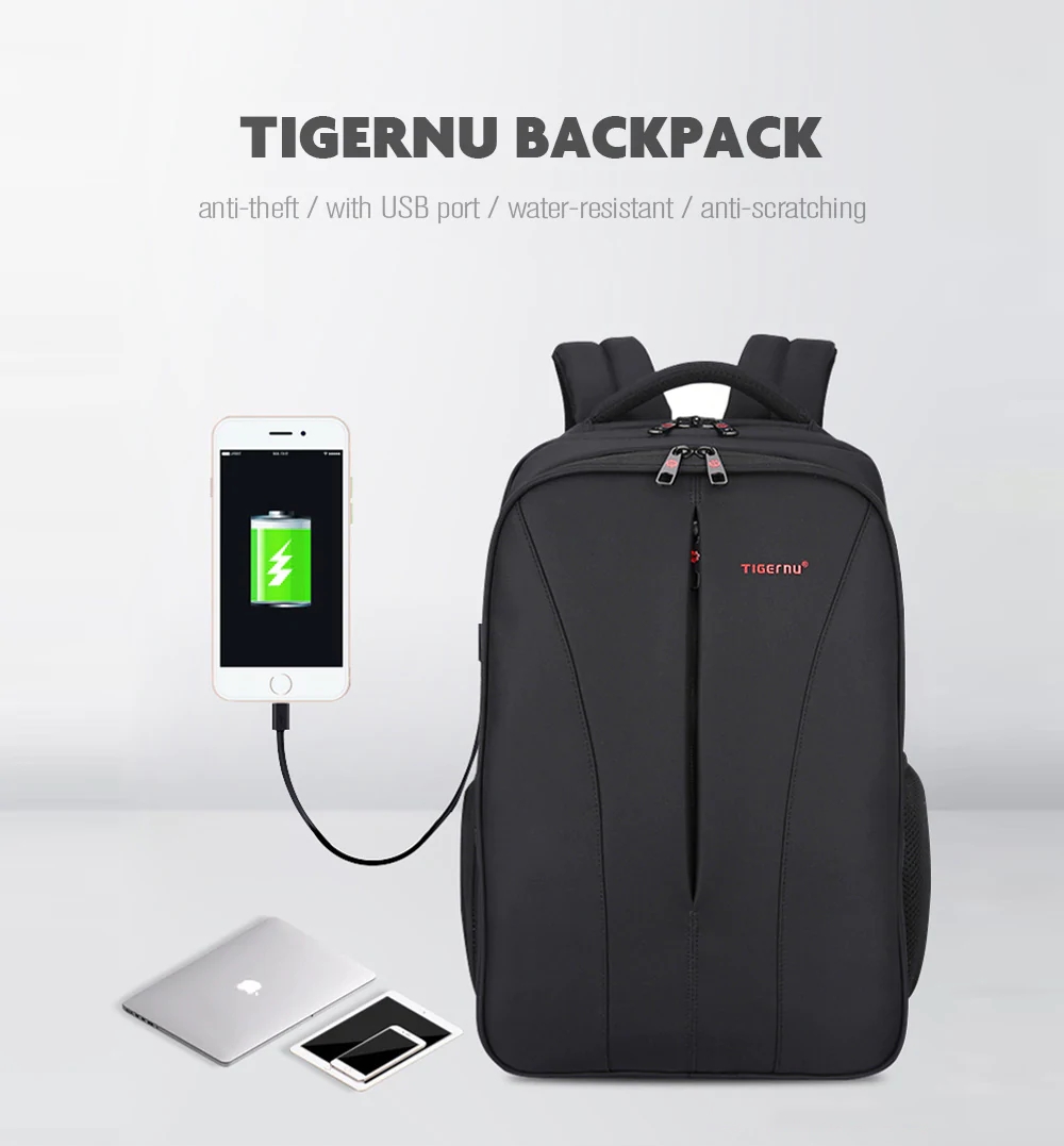 Tigernu B3220 25L Large Capacity Business Laptop Backpack