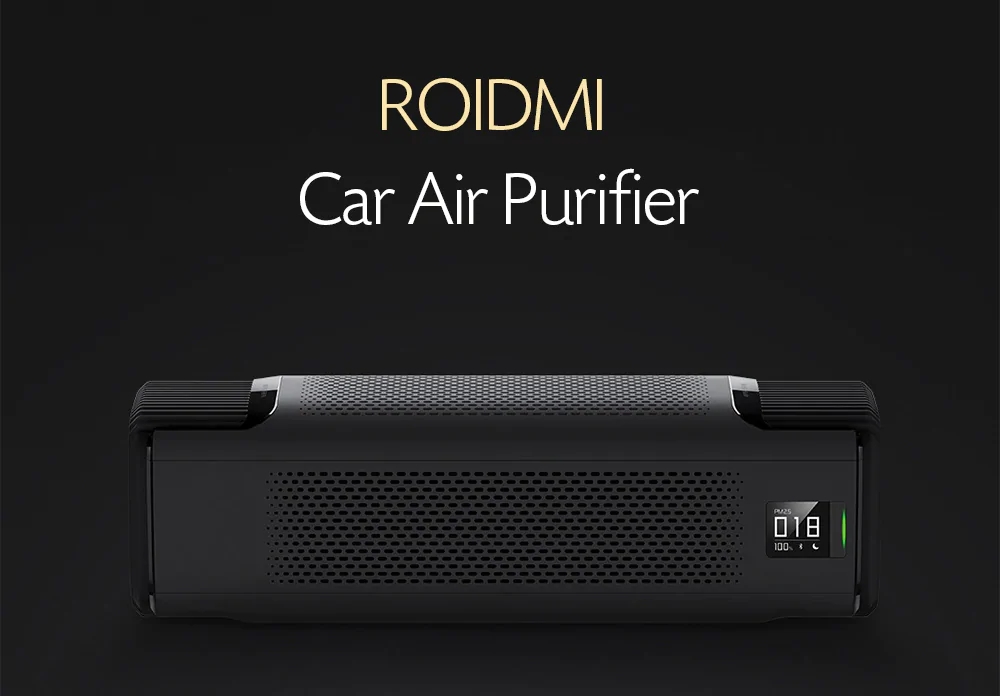 Xiaomi ROIDMI Car Air Purifier Black