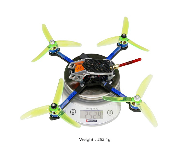 Kingkong/LDARC KK 220 FPV Racing Drone F4 FC OSD 20A 4 In 1 BLheli-S ESC 5.8G 48CH VTX RunCam Swift Mini Camera PNP