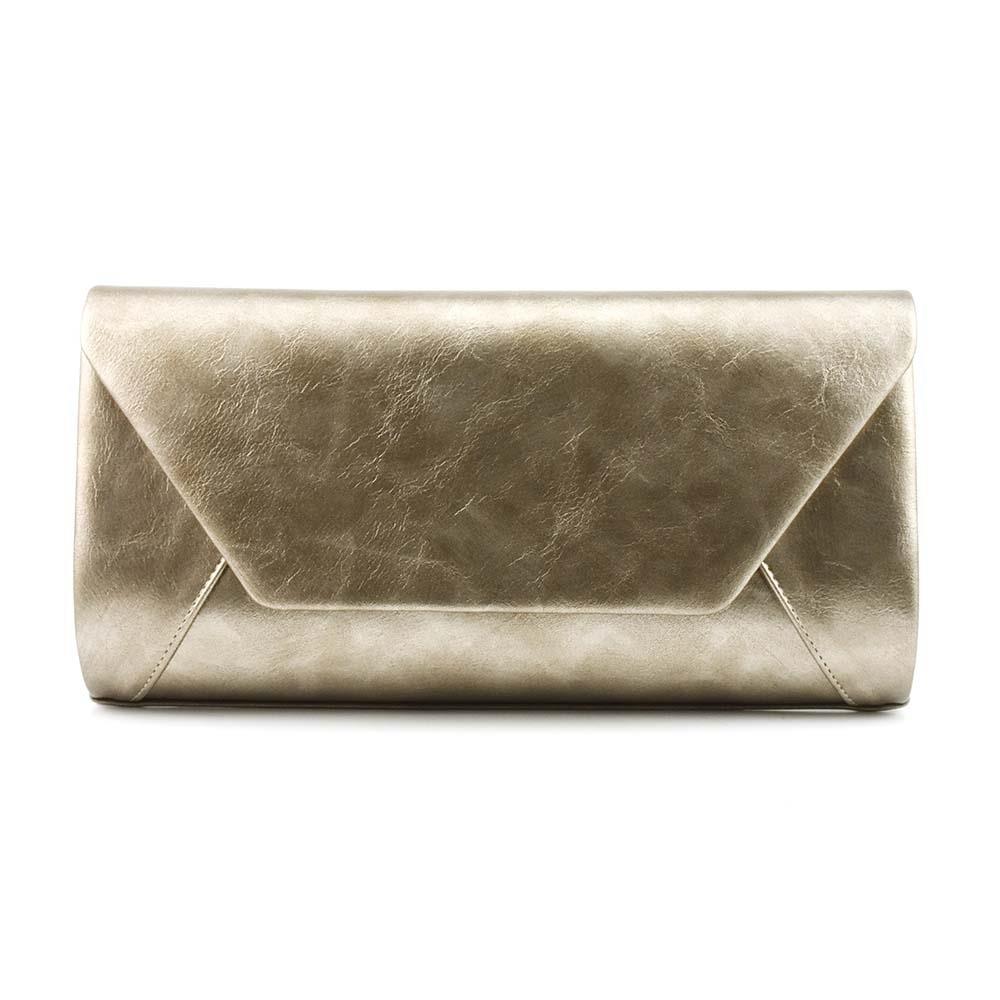 light gold clutch bag