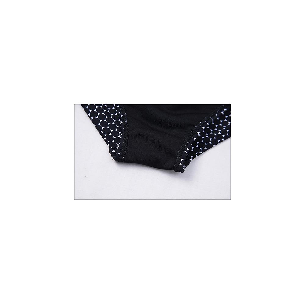 Women Sexy Fashion Comfortable Swimwear Big Size Swimsuit Plus XL - Black