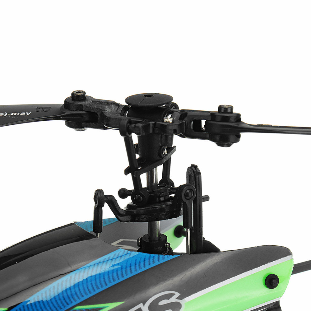 Mini Elicottero RC WLtoys K127 – 2.4G, 4CH, Giroscopio 6-Axis, Monopal, RTF, Colore Rosso