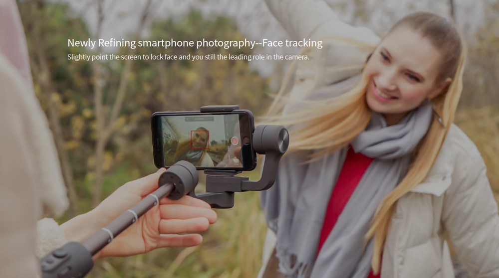 Feiyu Tech Vimble 2 3-Axis Brushless Handheld Gimbal Stabilizer for Smartphone - Night Black