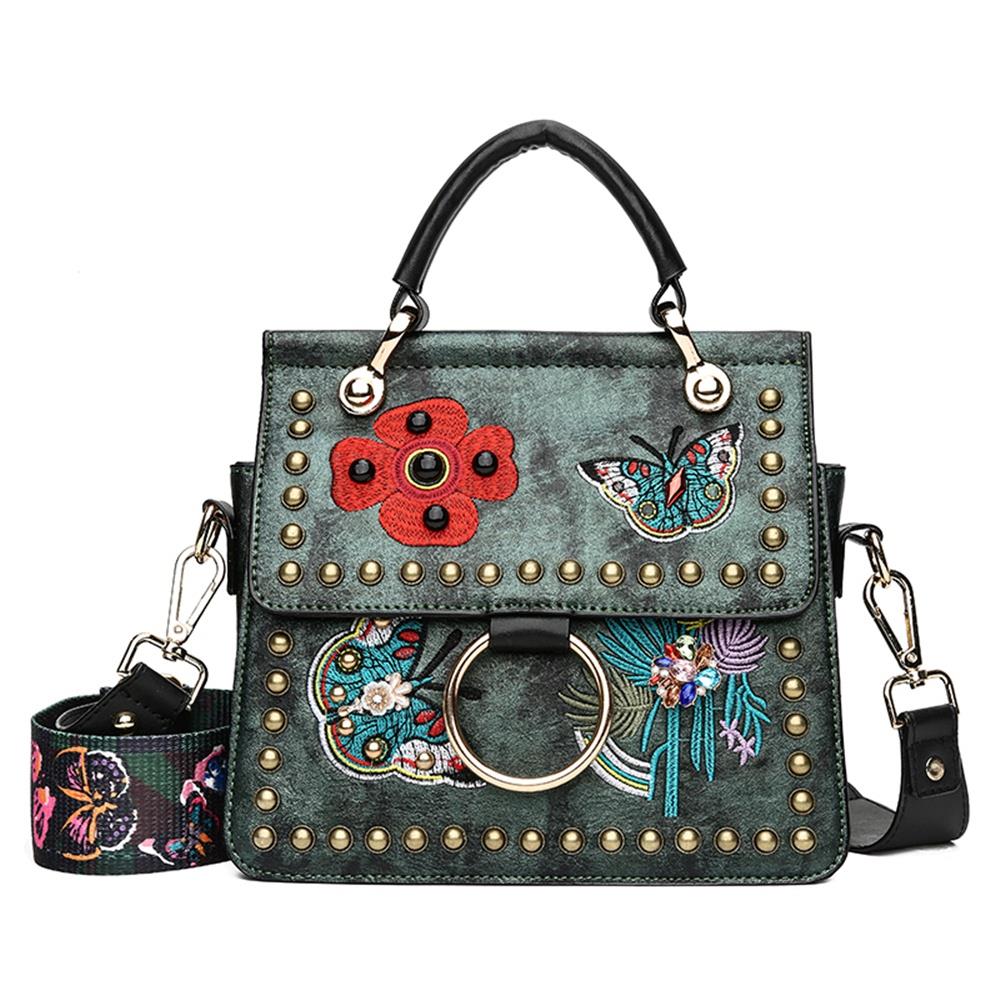 Women's Messenger Bag Handbag Crossbody BagGreen