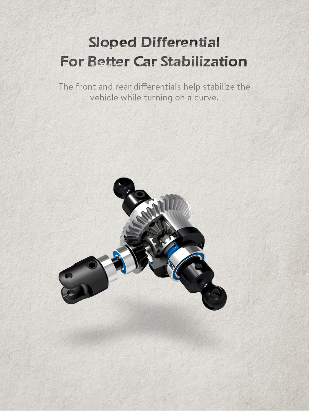 JJRC Q61 Transporter RC Car 2.4G 1:16 4WD Brushed Off-road Military Truck RTR - Navy Blue