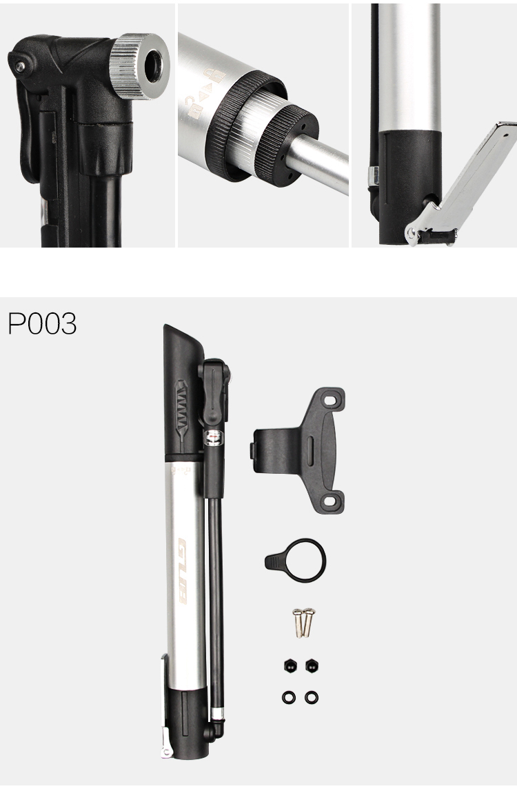 GUB P003 Double Cylinder Version Portable Bicycle Pump