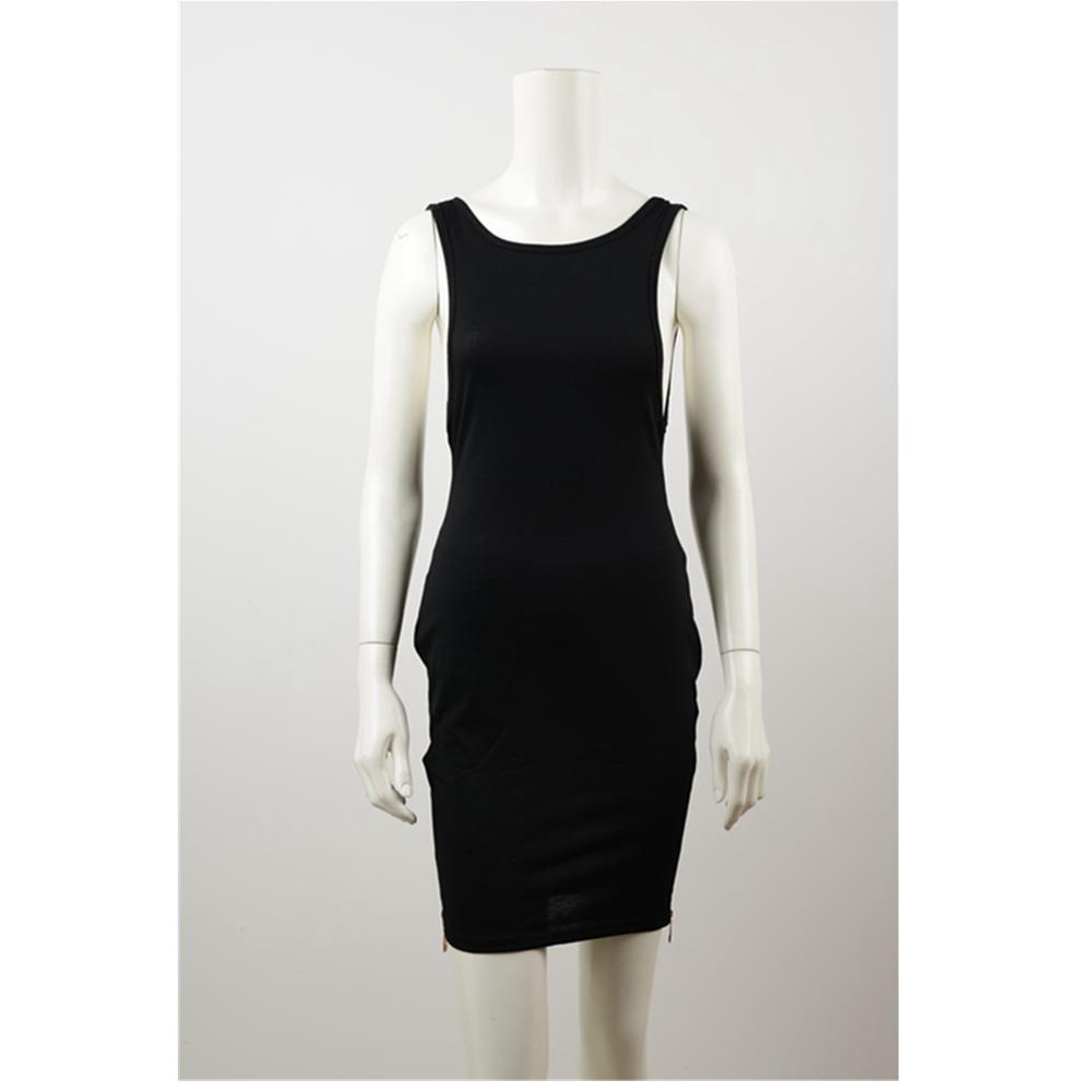 Women Sexy Fashion Backless Party Club Casual Evening Dress Size M-Black