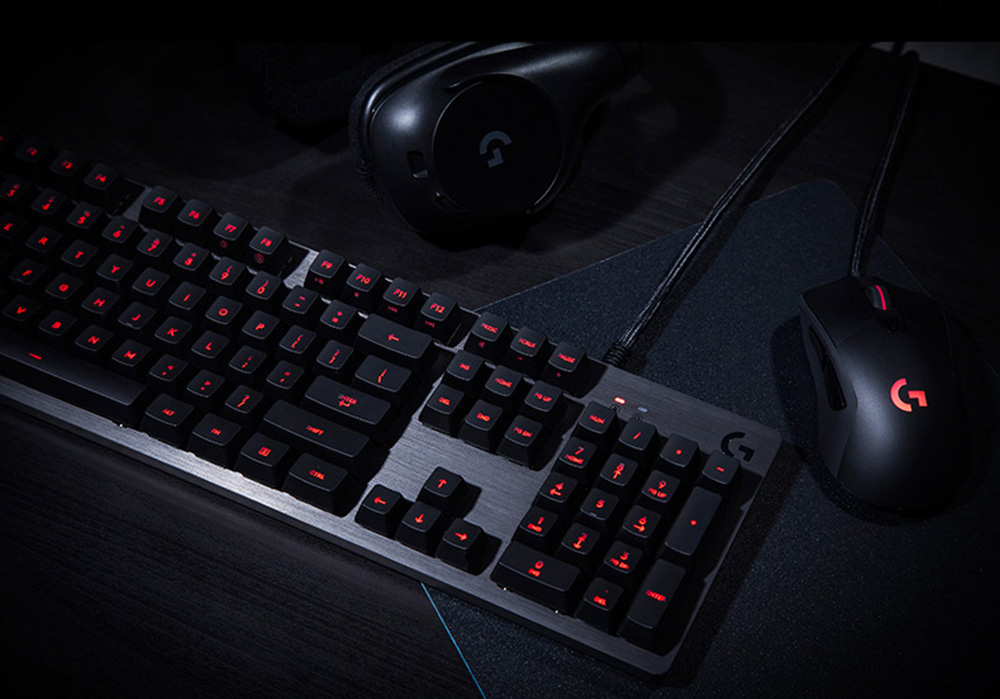 Лучшая игровая клавиатура logitech g g413 black usb