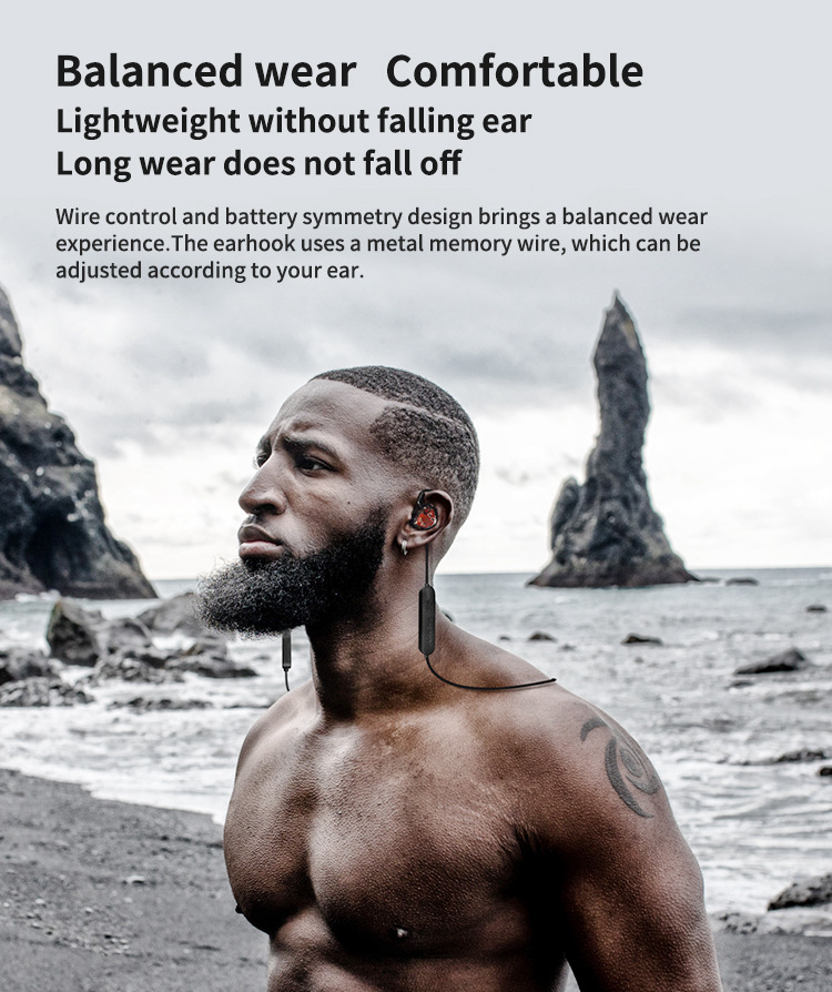 Original KZ Bluetooth Module Upgrade Cord for ZS3/ZS4/ZS5/ZS6/ZSA - Black Straight Plug