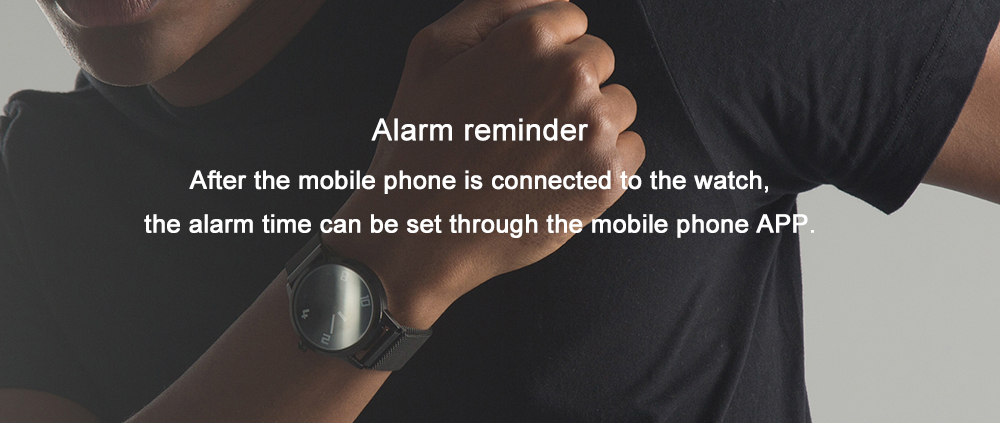 Lenovo Watch X Quartz Smartwatch 8ATM Water Resistant Milanese Strap Bluetooth 5.0 Sapphire Glass Heart Rate Monitor - Black