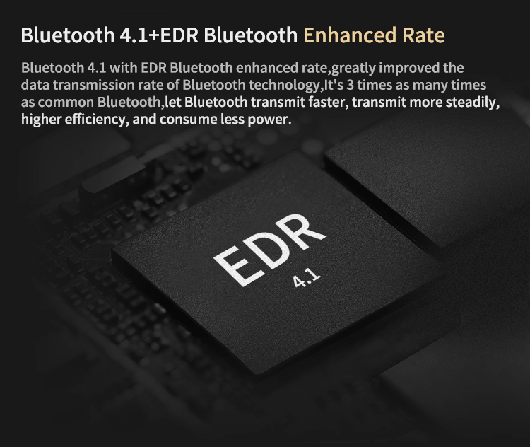 Original KZ Bluetooth Module Upgrade Cord for ZS3/ZS4/ZS5/ZS6/ZSA - Black Straight Plug