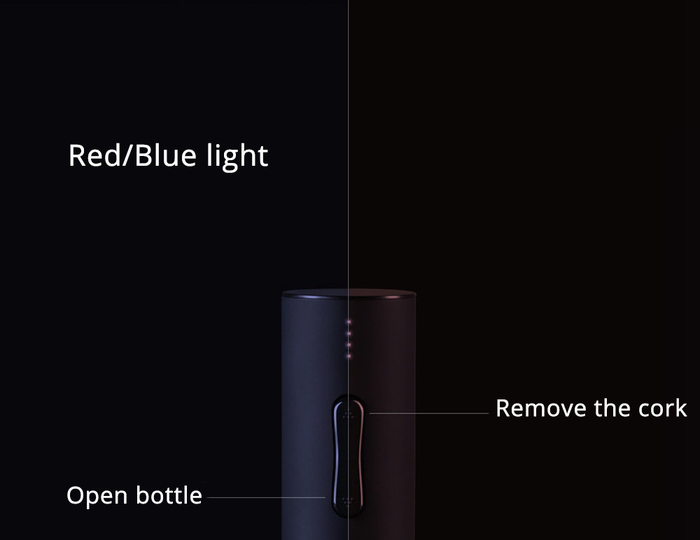 Xiaomi HuoHou Wine Electric Bottle Opener Black