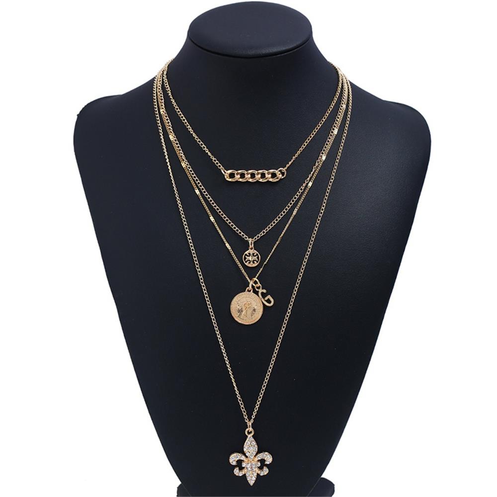 Stylish Jewelry Women's Necklace Gold