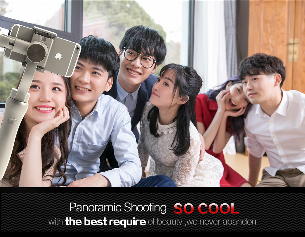 S5 3-Axis Brushless Handheld Gimbal Stabilizer for Smartphone - Black