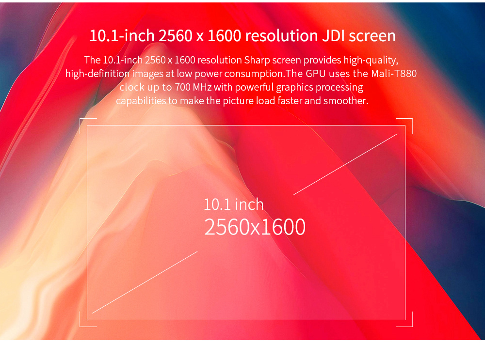 ALLDOCUBE Cube M5 4G Phablet MTK6797 Deca Core 10.1" IPS 2.5K Retina Screen 2560*1600 Android 8.0 4GB DDR3 64GB eMMC Built-in GPS AGPS GLONASS Dual SIM Dual Standby - White