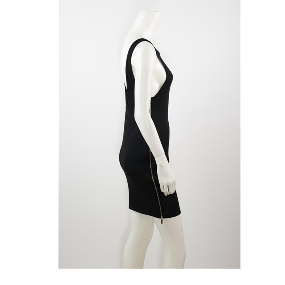 Women Sexy Fashion Backless Party Club Casual Evening Dress Size M-Black