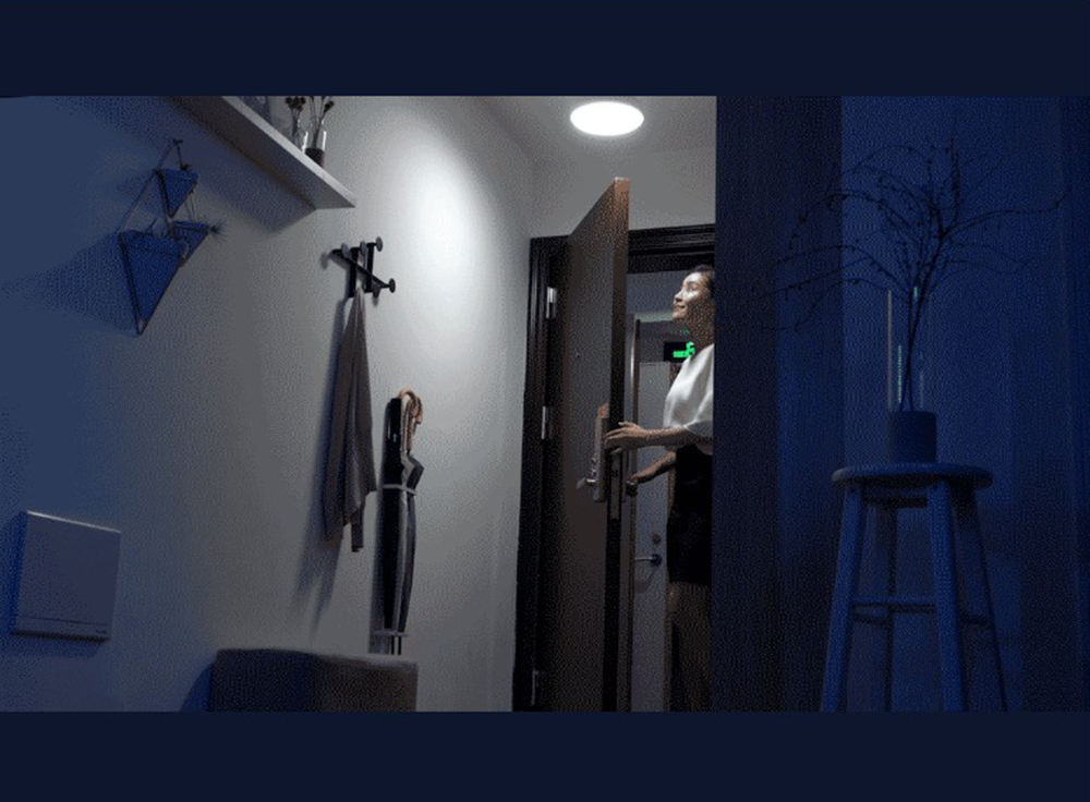 Xiaomi Mijia Yeelight LED Ceiling Light Mini 5700K Built-in Dual Sensors Control Ra90 CRI Anti-mosquito Design - White