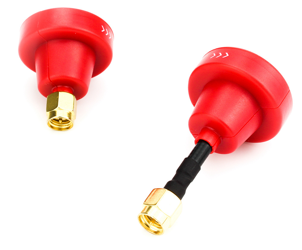 Emax Pagoda 3B 5.8G 30mm FPV VTX Antenna RHCP SMA Male - Red