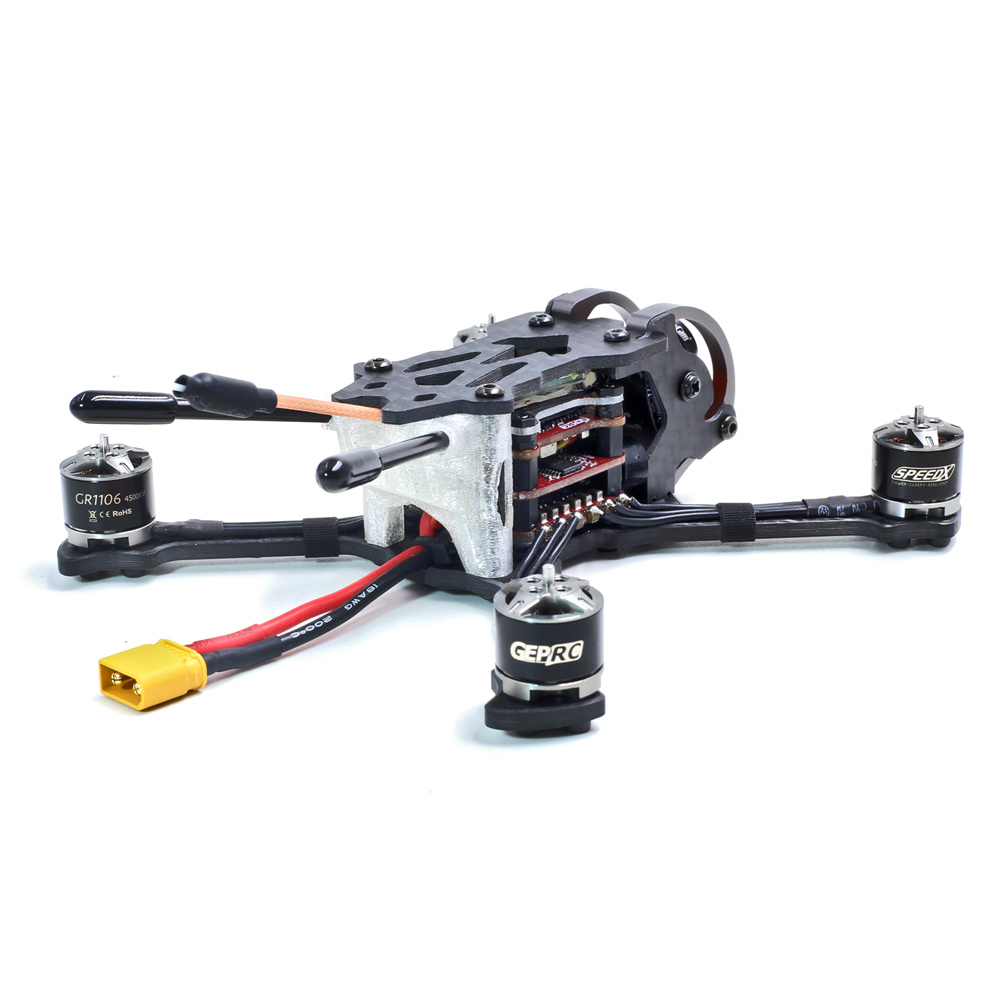 GEPRC GEP-PX2.5 Phoenix 125mm FPV Racing Drone F4 FC BLHeli_s 12A Dshot600 ESC 5.8G 48CH VTX with Frsky XM Plus - BNF