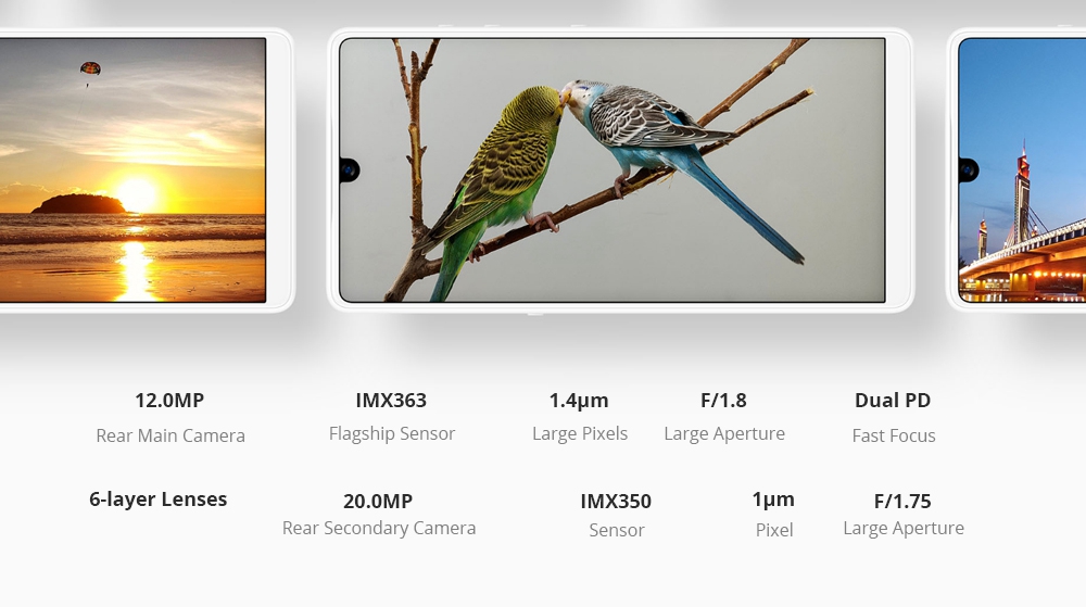 Smartisan Nut R1 6.17 Inch FHD Screen 4G Smartphone Snapdragon 845 8GB 1TB 12.0MP+20.0MP Dual Rear Cameras Smartisan OS Face ID OTG Wireless Charging - Black